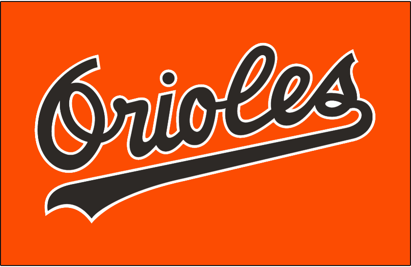 Baltimore Orioles 1989-1992 Jersey Logo iron on heat transfer